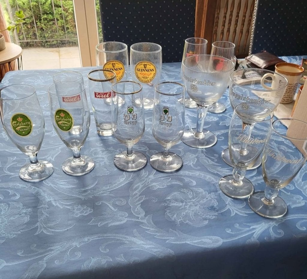 Bierglazen, Verzamelen, Ophalen, Zo goed als nieuw, Bierglas