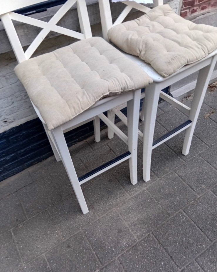 2 hoge krukken ikea, Ophalen, Zo goed als nieuw
