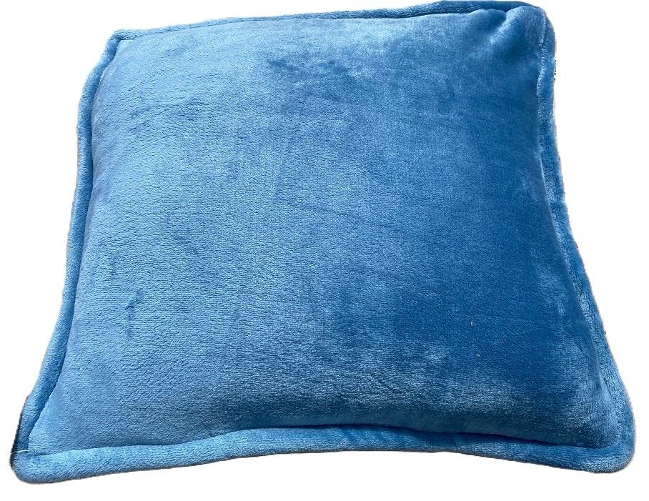 KUSSENHOES LUXE CILLY 45X40 CM PROVINCIAL BLUE NIEUW, Ophalen of Verzenden, Nieuw, Blauw, Vierkant