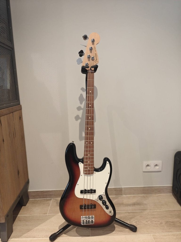 Fender Jazz Bass MiM, Muziek en Instrumenten, Snaarinstrumenten | Gitaren | Bas, Ophalen, Gebruikt, Elektrisch