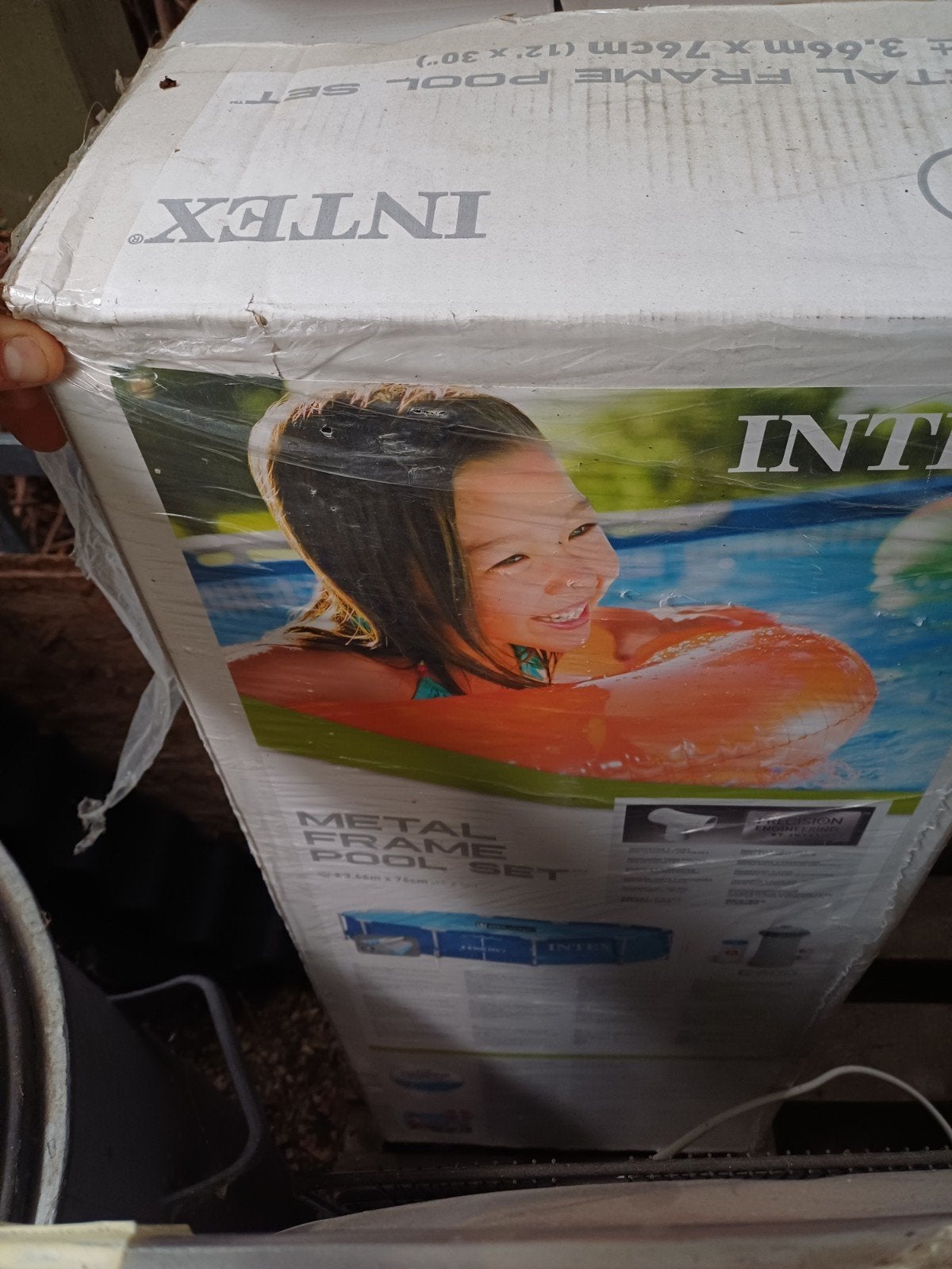 intex zwembad gratis, Ophalen