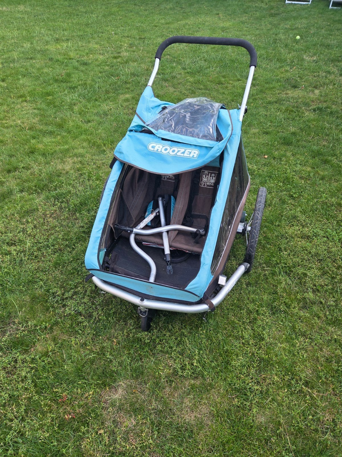 Remorque Croozer Kid pour 2 vélos, Enlèvement