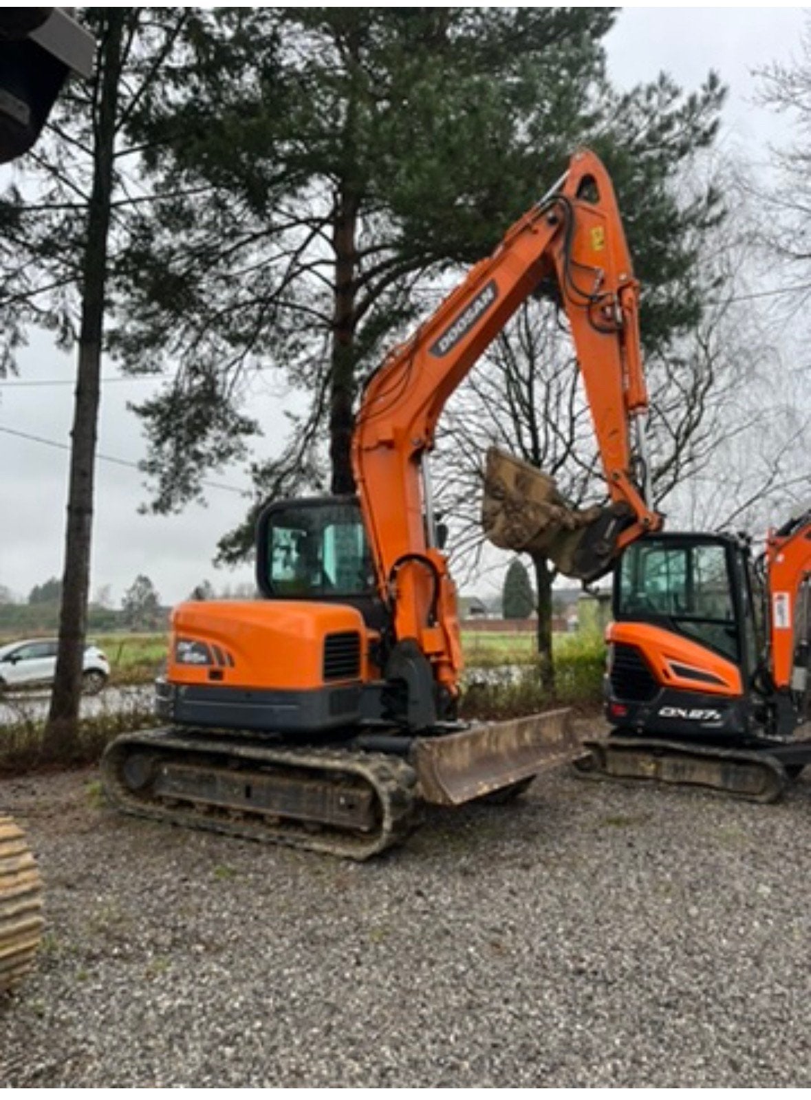 Grue doosan dx85r3, Articles professionnels, Enlèvement, Grue