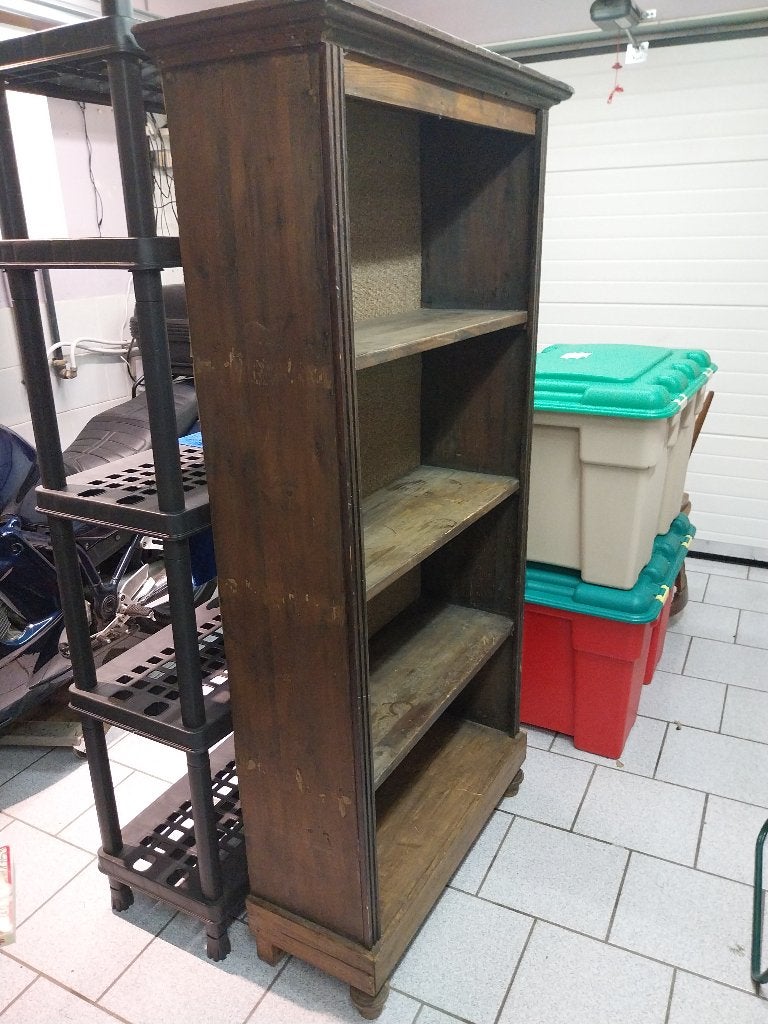 Deux x rayonnage/étagères, Enlèvement, Utilisé