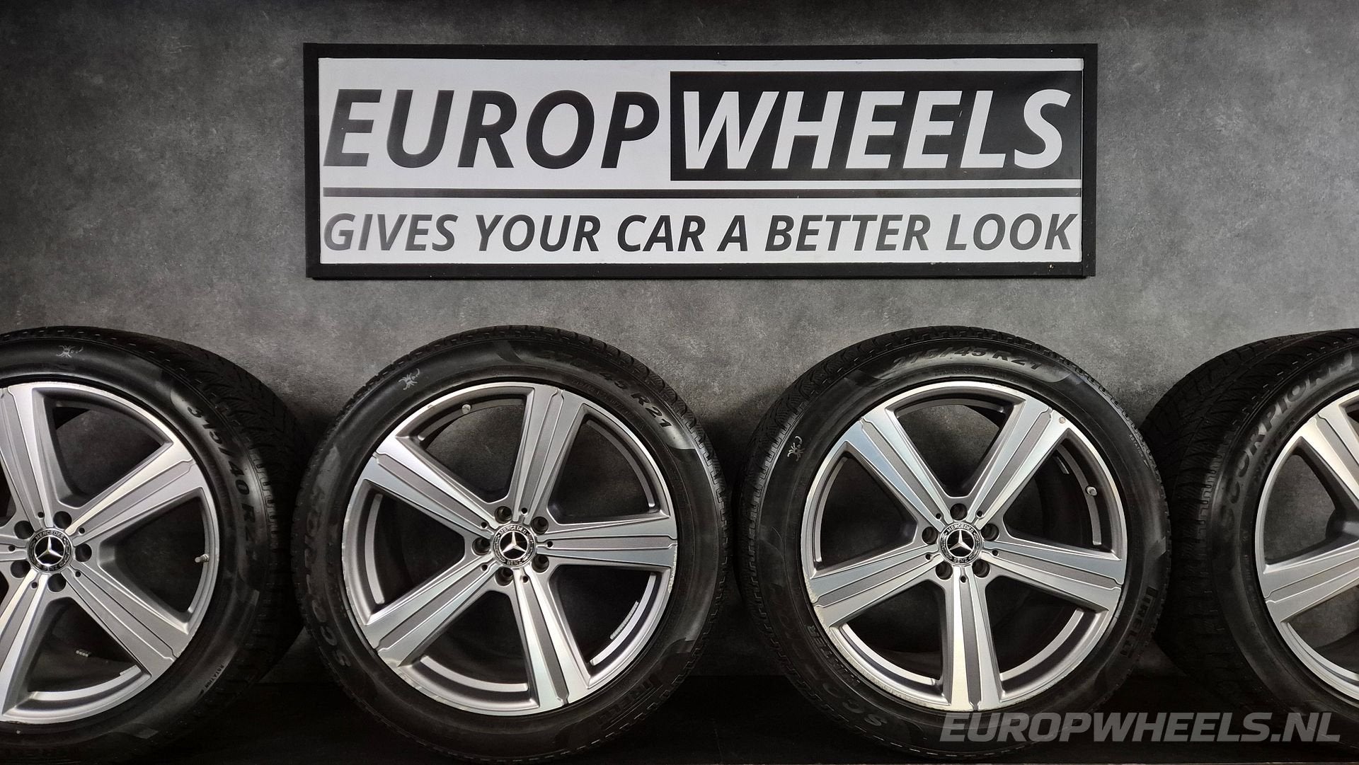 21 inch Mercedes GLE V167 C167 velgen winterbanden, Gebruikt, -, 275 mm, -