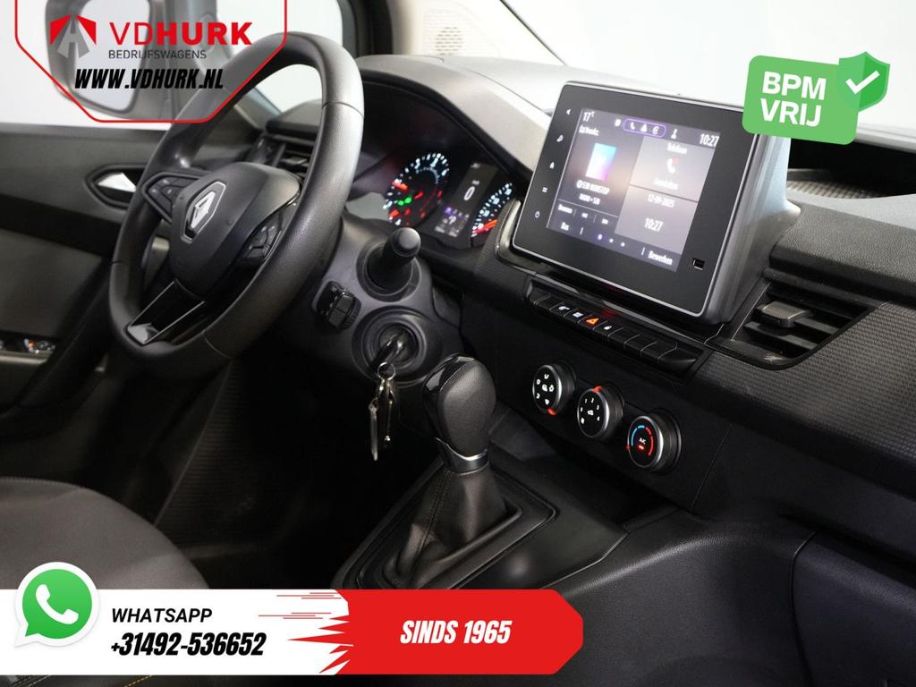 Renault Kangoo 1.5 dCi 95 pk Aut. (DEMO) NL Auto/ Carplay/ C, Auto's, Bestelwagens en Lichte vracht, Automaat, Renault, Wit, Bedrijf