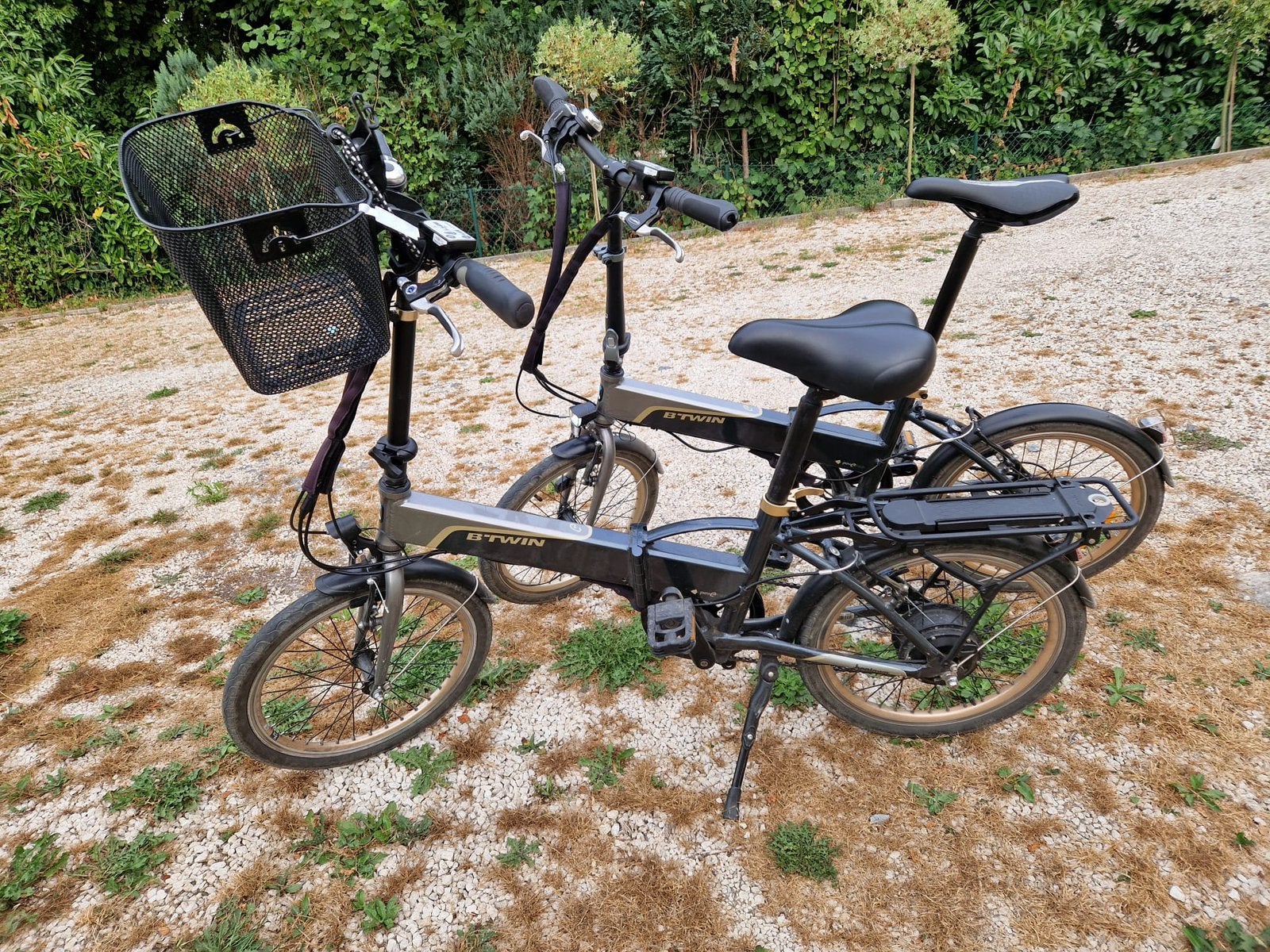 2 vélos électriques pliables btwin, Enlèvement, Utilisé, Moins de 10 vitesses, Pliable