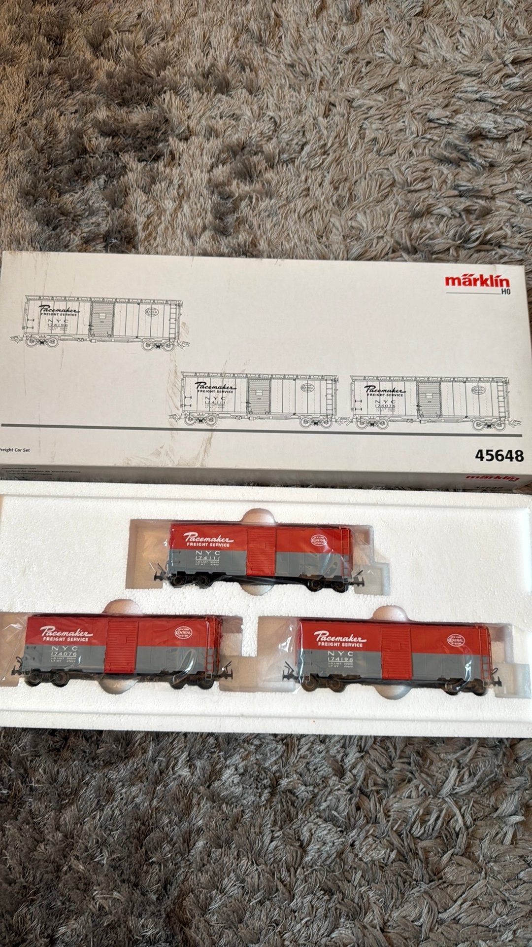 Set Märklin HO, Enlèvement ou Envoi, Courant alternatif, Wagon, Comme neuf
