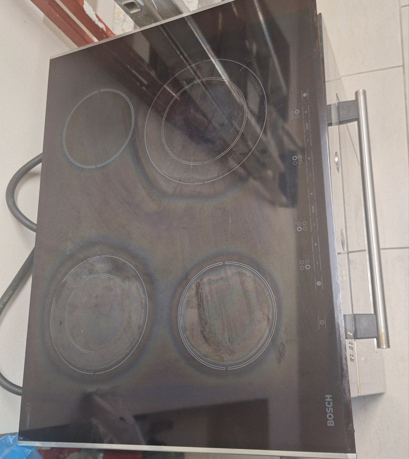 kookplaat en inbouwoven, Elektronische apparatuur, Ovens, Gebruikt, Inbouw, Bosch, Oven