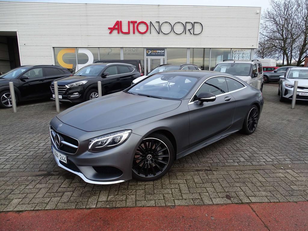 Mercedes-Benz S-Klasse S400 S 400 Coupe 4Matic 7G-TRONIC Nig, Cuir, Argent ou Gris, Achat, Entreprise
