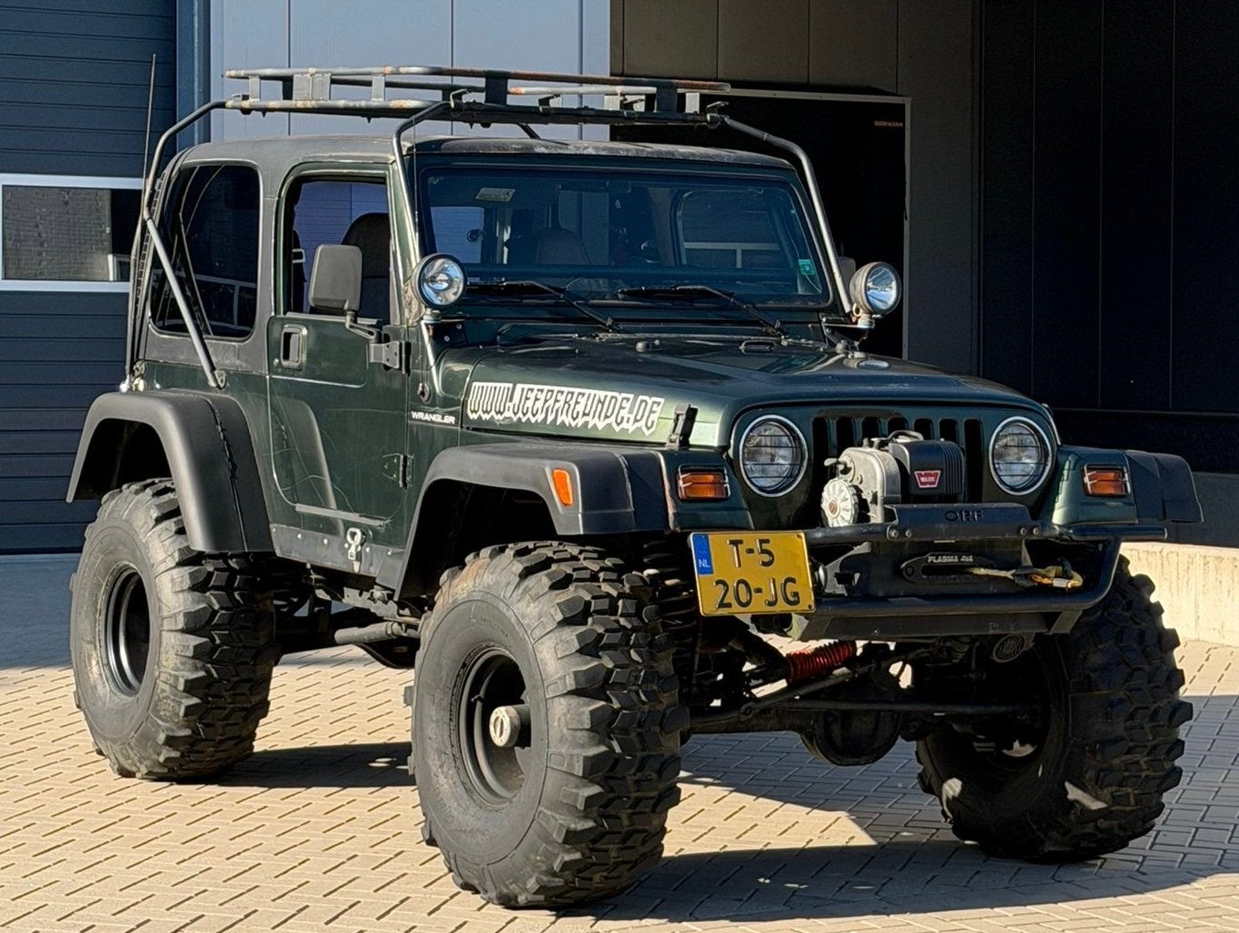 JEEP WRANGLER 5.7 V8 254PK EXTREME OFF-ROAD CUSTUM EDITION, Autos, Entreprise, 2 places, Boîte manuelle, 5723 cm³