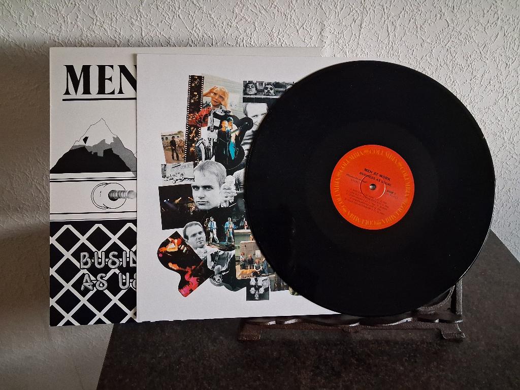 LP Business as Usual, '81 (Men at Work, A 'Band' Down Under), Ophalen, Zo goed als nieuw, 12 inch, Alternative