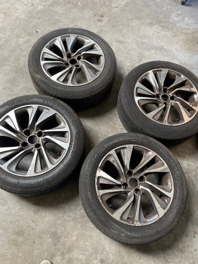 JANTES CITROËN/DS EN ALLIAGE (OEM) R17 7.5Jx17 CH4 ET29, 215 mm, Véhicule de tourisme, Pneus été, 17 pouces