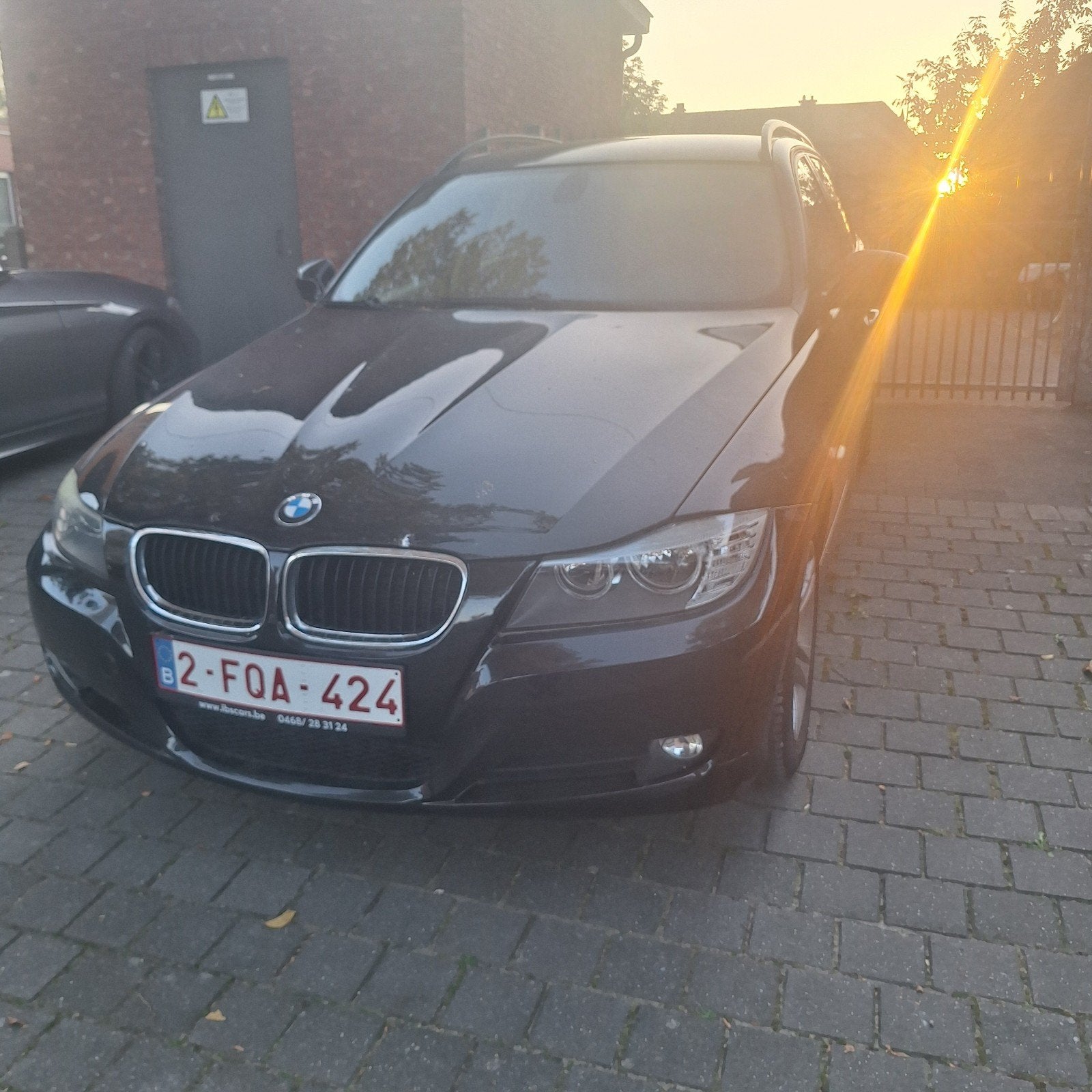 bmw 320d e91 2008, Auto's, Euro 5, Achterwielaandrijving, Beige, Handgeschakeld