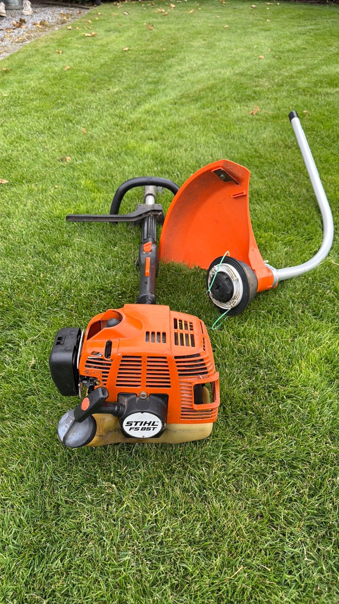 Stihl fs85t met 1 x gebruikte fsb-km, Enlèvement, Comme neuf