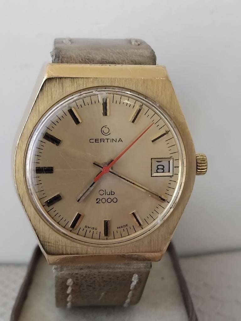Montre Certina/Vintage., Antiquités & Art, Antiquités | Horloges, Enlèvement ou Envoi