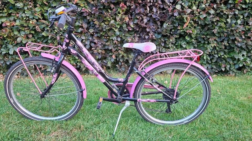 Meisjesfiets (24 inch), Ophalen, Velgrem, Versnellingen, Frera