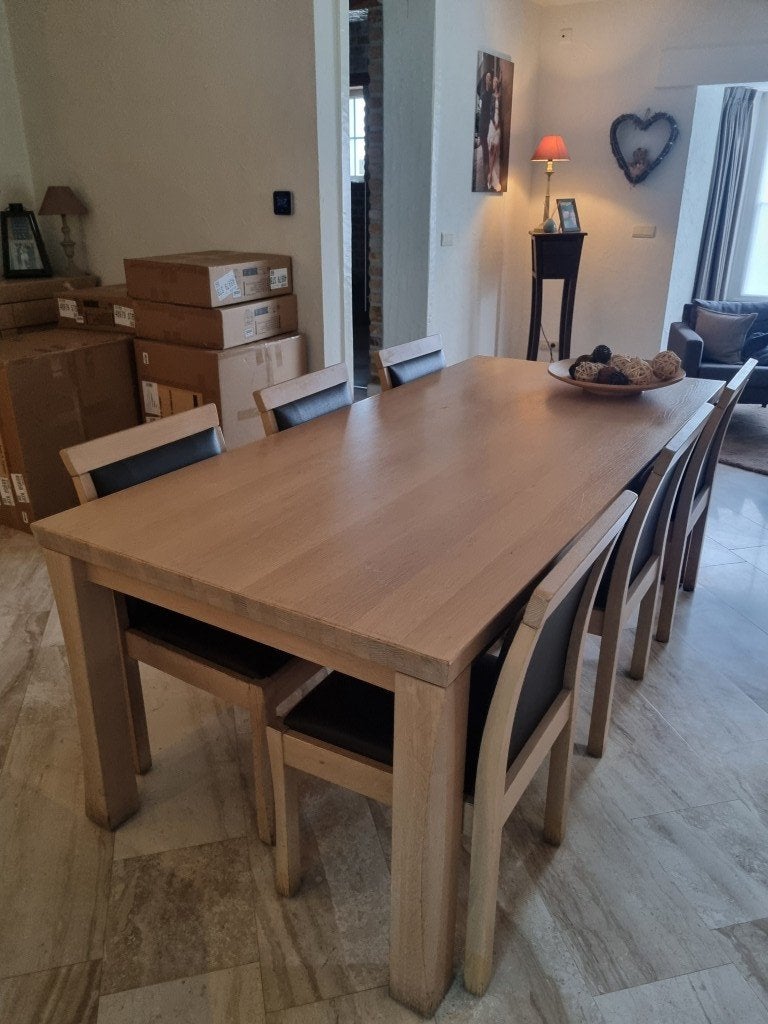 tafel en stoelen, Huis en Inrichting, Tafels | Eettafels, Ophalen