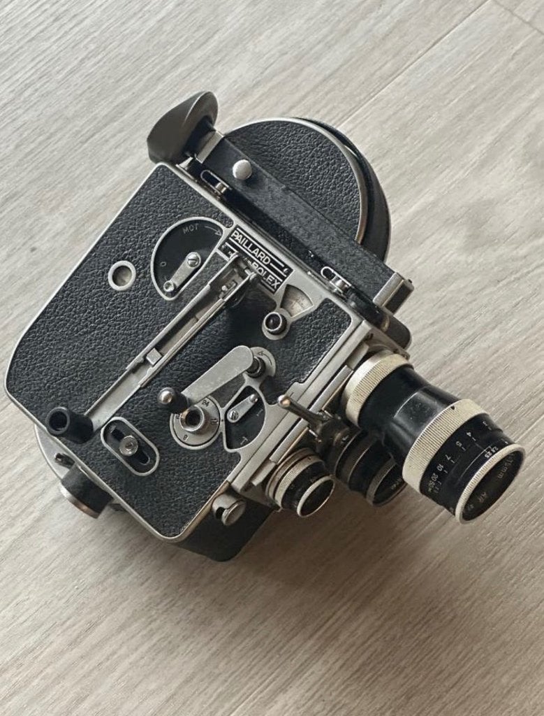 Magnifique ensemble PRO PAILLARD BOLEX H16mm + G16 - 1100€, Enlèvement, 1940 à 1960, Caméra