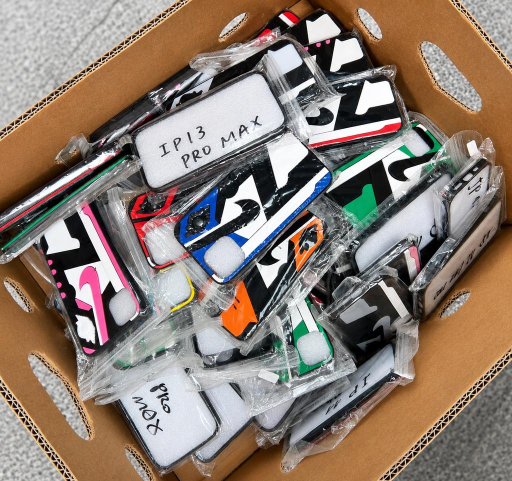 Lot de Coques iPhone Nike à Vendre, Enlèvement, Neuf, Apple, Multicolore