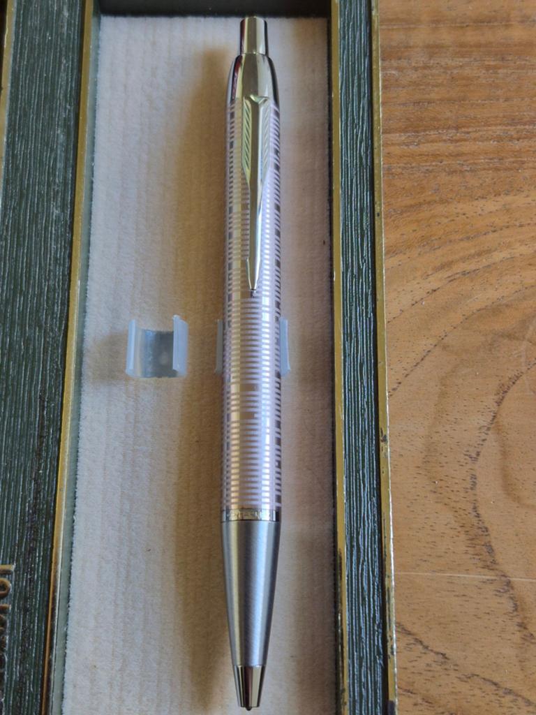 Parker IM Premium Pearl roze balpen, Ophalen of Verzenden, Vulpen, Parker