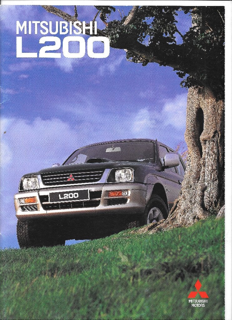 MITSUBISHI L200, Livres, Autos | Brochures & Magazines, Enlèvement ou Envoi, Comme neuf, Mitsubishi