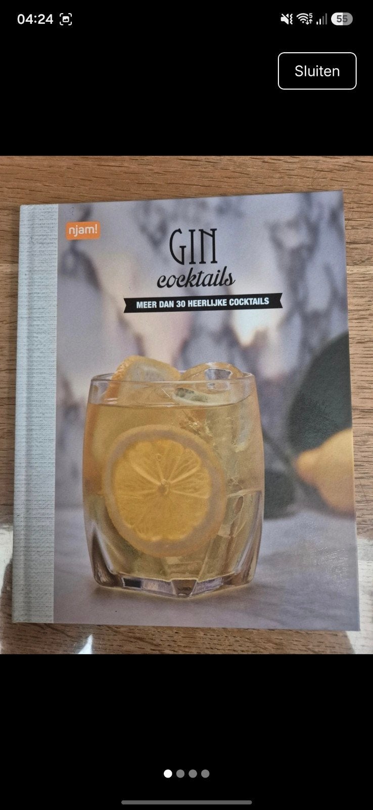 Boek Gin cocktails, Ophalen of Verzenden