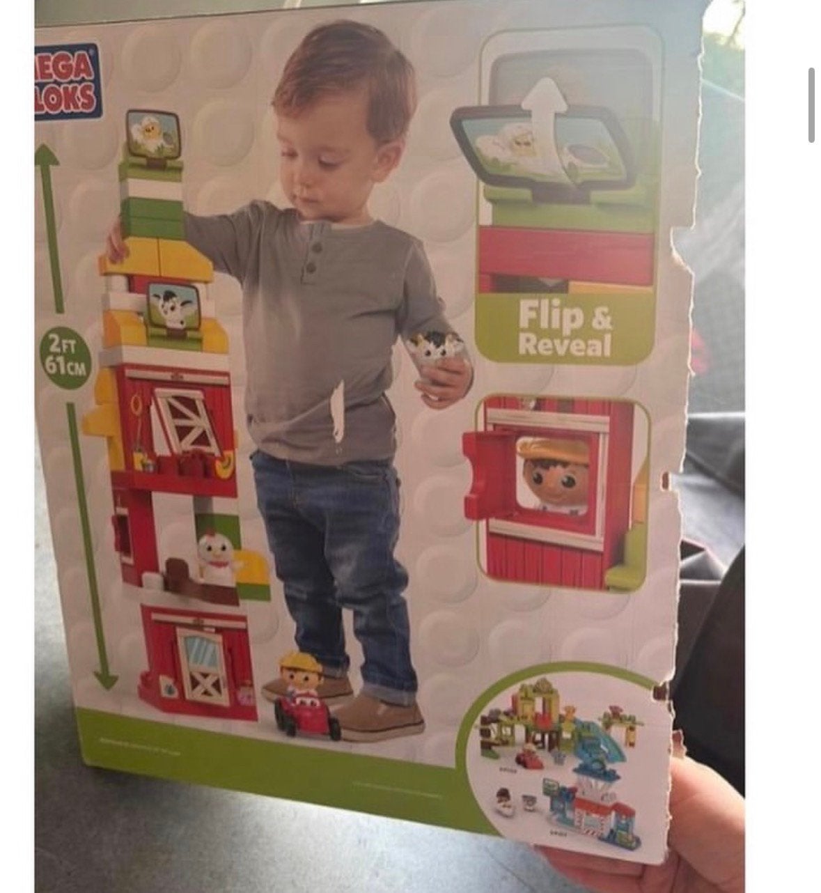 Mega bloks boerderij, Ophalen, Zo goed als nieuw