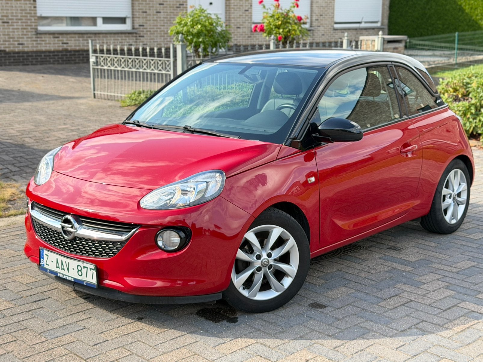 Opel Adam, Autos, Rouge, Euro 6, Entreprise, Noir