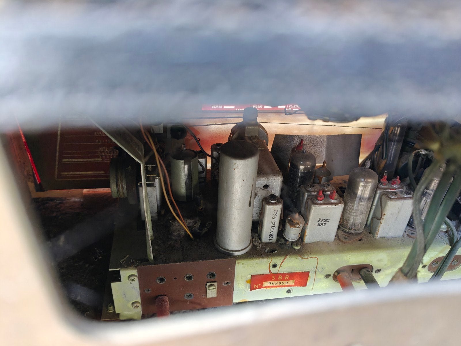 oude radio, SBR RP6, Ophalen