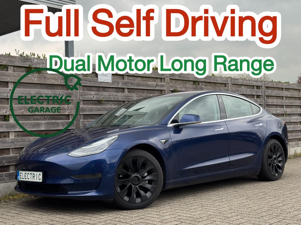 Modèle 3 *Grande Autonomie*Conduite entièrement autonome*, Autos, Tesla, Cuir, Achat, Entreprise, Entretenue par le concessionnaire