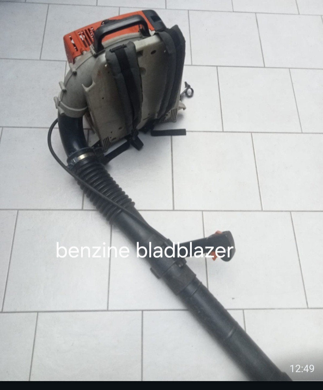 Stihl benzine bladblazer, Ophalen, Benzine