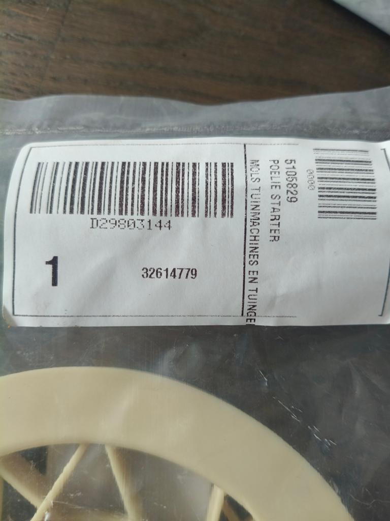 Honda trekstarter wiel, Ophalen of Verzenden