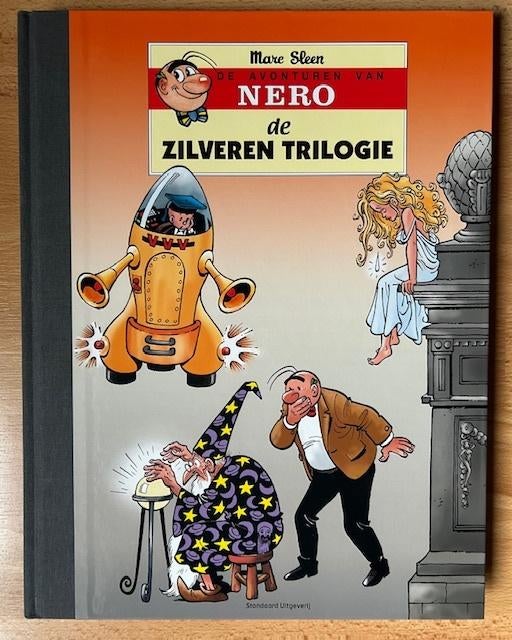 NERO-DE ZILVEREN TRILOGIE LUXE HARDCOVER GROOT FORMAAT SLEEN, Marc Sleen, Eén stripboek, Ophalen of Verzenden, Zo goed als nieuw