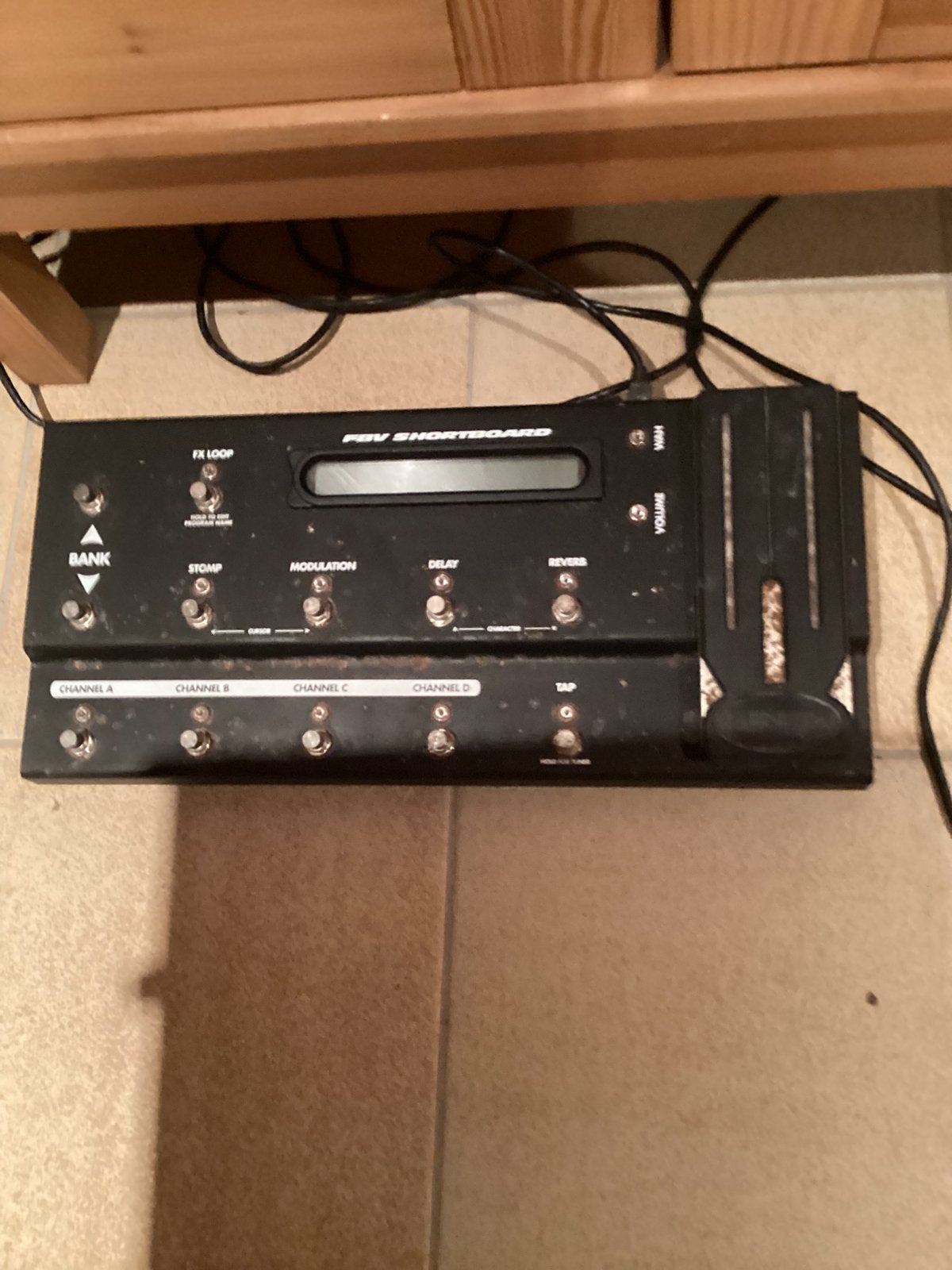 LINE 6 FBV shortboard MKII foot controller, Ophalen of Verzenden, Gebruikt, Multi-effect