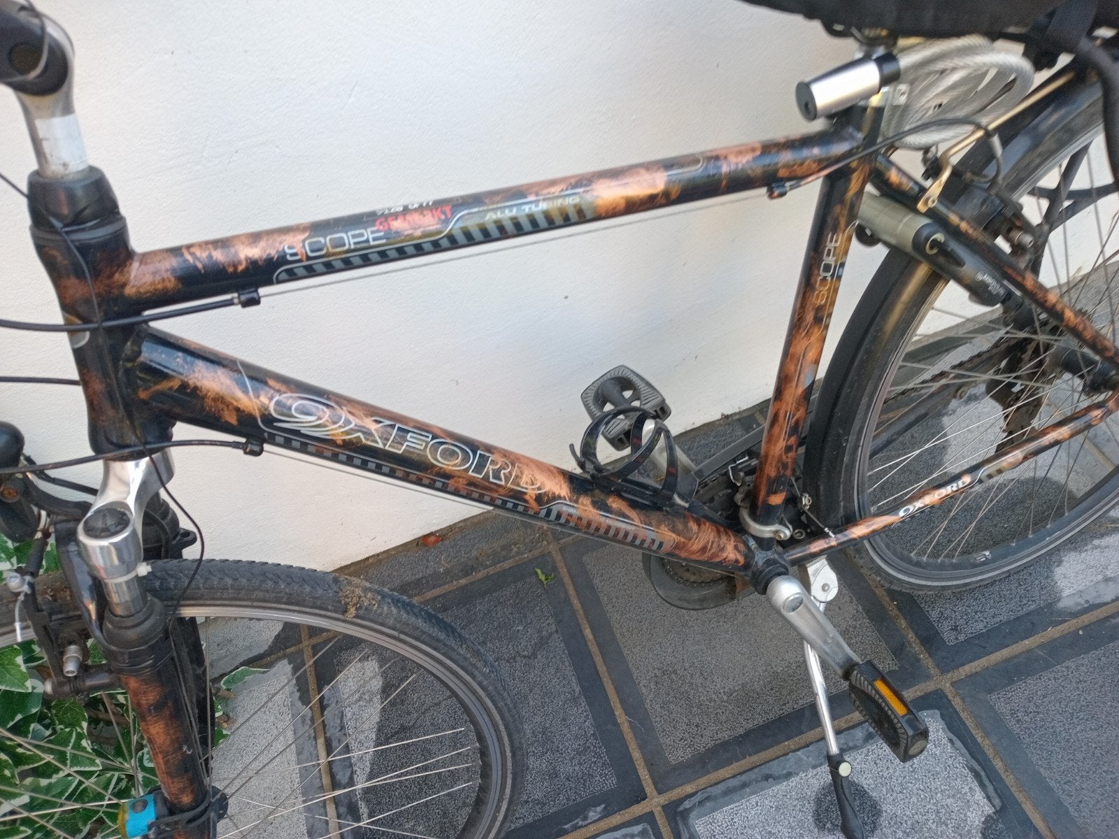 vélo de ville full complet, Enlèvement