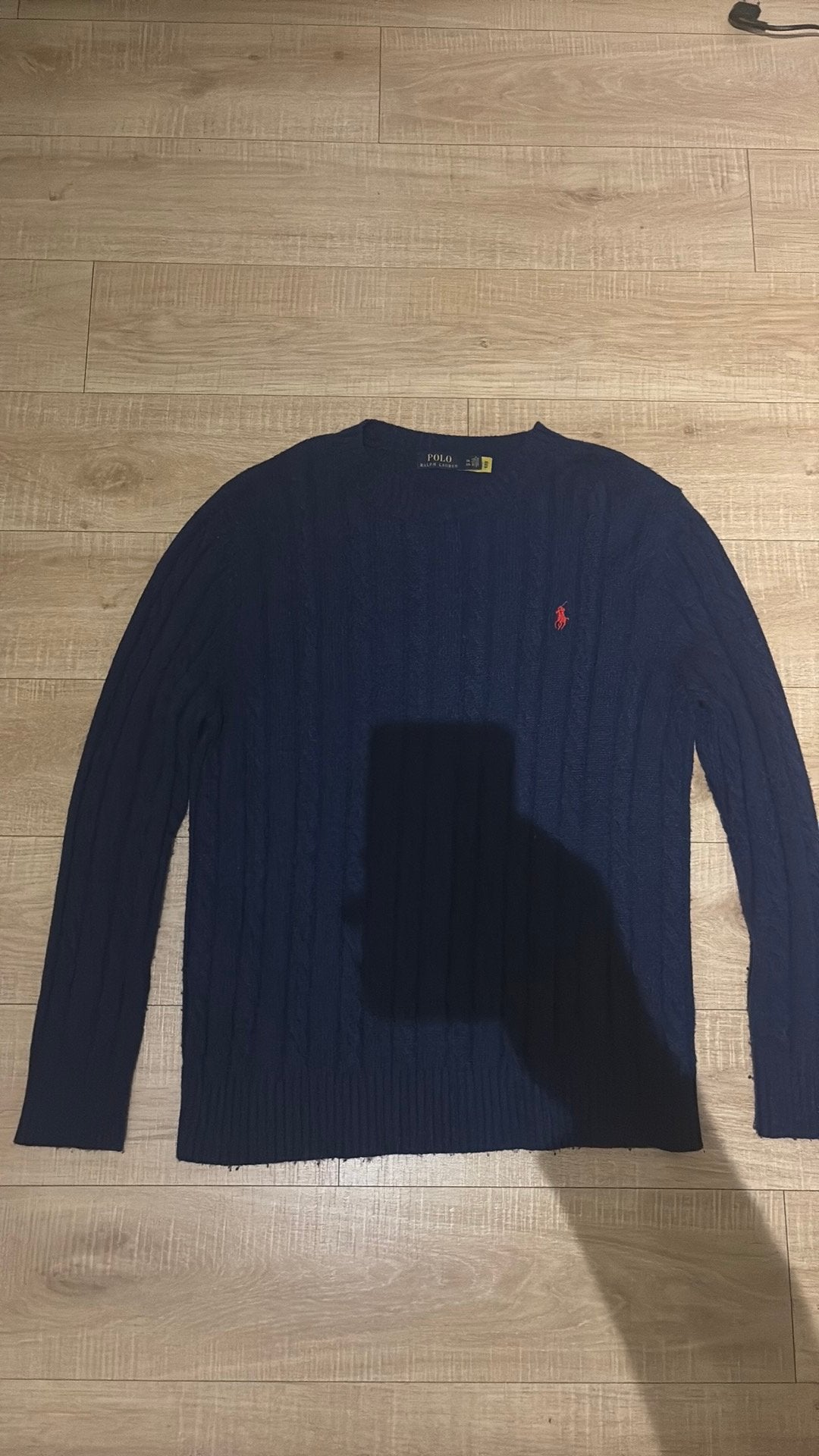 Polo Ralph Lauren trui, Kleding | Heren, Ophalen of Verzenden, Zo goed als nieuw, Maat 56/58 (XL), Blauw