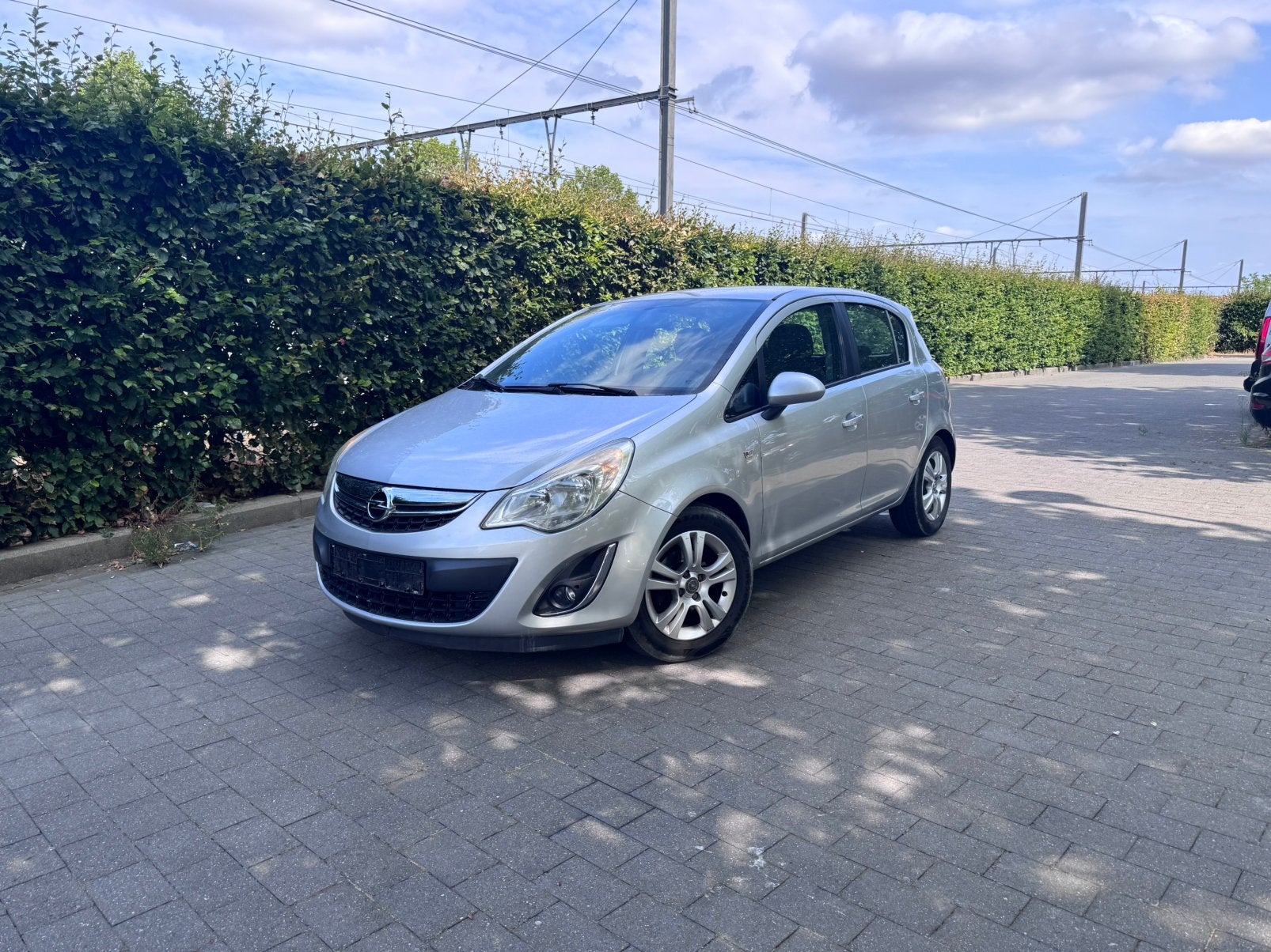 Opel corsa 1.2 twinsport , gekeurd voor verkoop, Euro 5, Stof, Zwart, Handgeschakeld