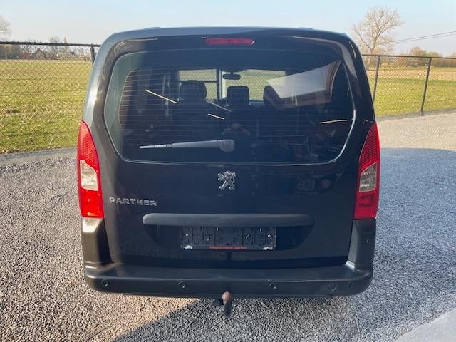 PEUGEOT PARTNER, Auto's, Bestelwagens en Lichte vracht, Voorwielaandrijving, Zwart, Zwart, Bedrijf