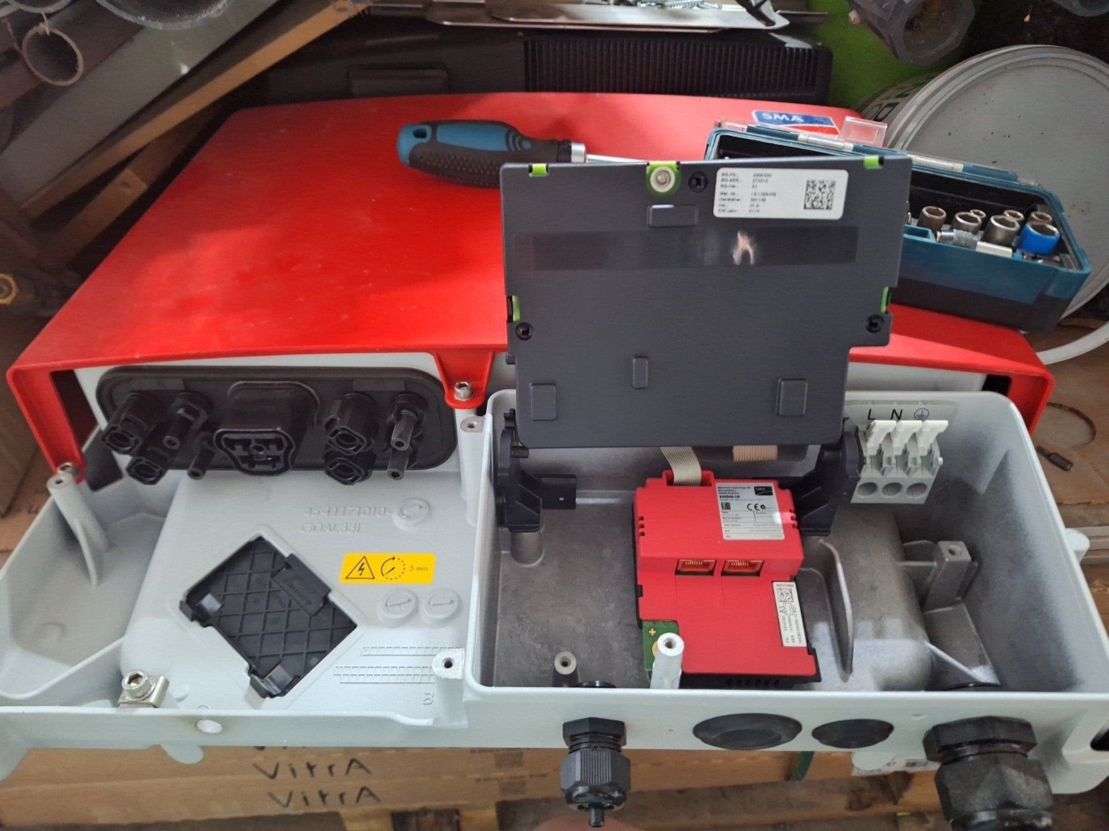 2x sma omvormers 3000w, Bricolage & Construction, Panneaux solaires & Accessoires, Enlèvement, Utilisé, Autres types