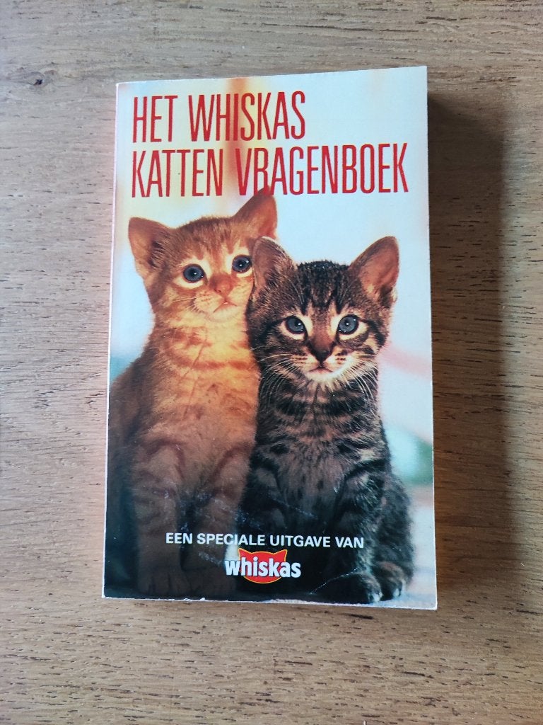 het whiskas katten vragenboek, Livres, Animaux & Animaux domestiques, Enlèvement ou Envoi, Chats