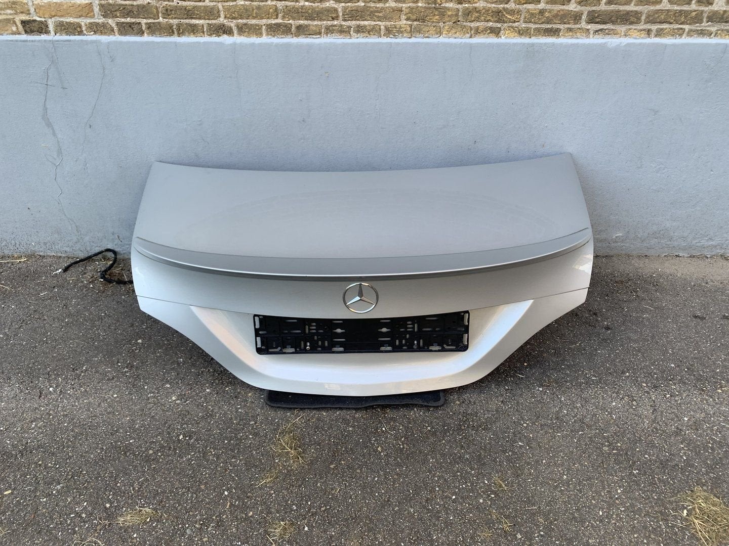 achterklep mercedes CLA coupe C117 2013 tot 2019 grijs, Arrière, Haillon arrière, Utilisé, -