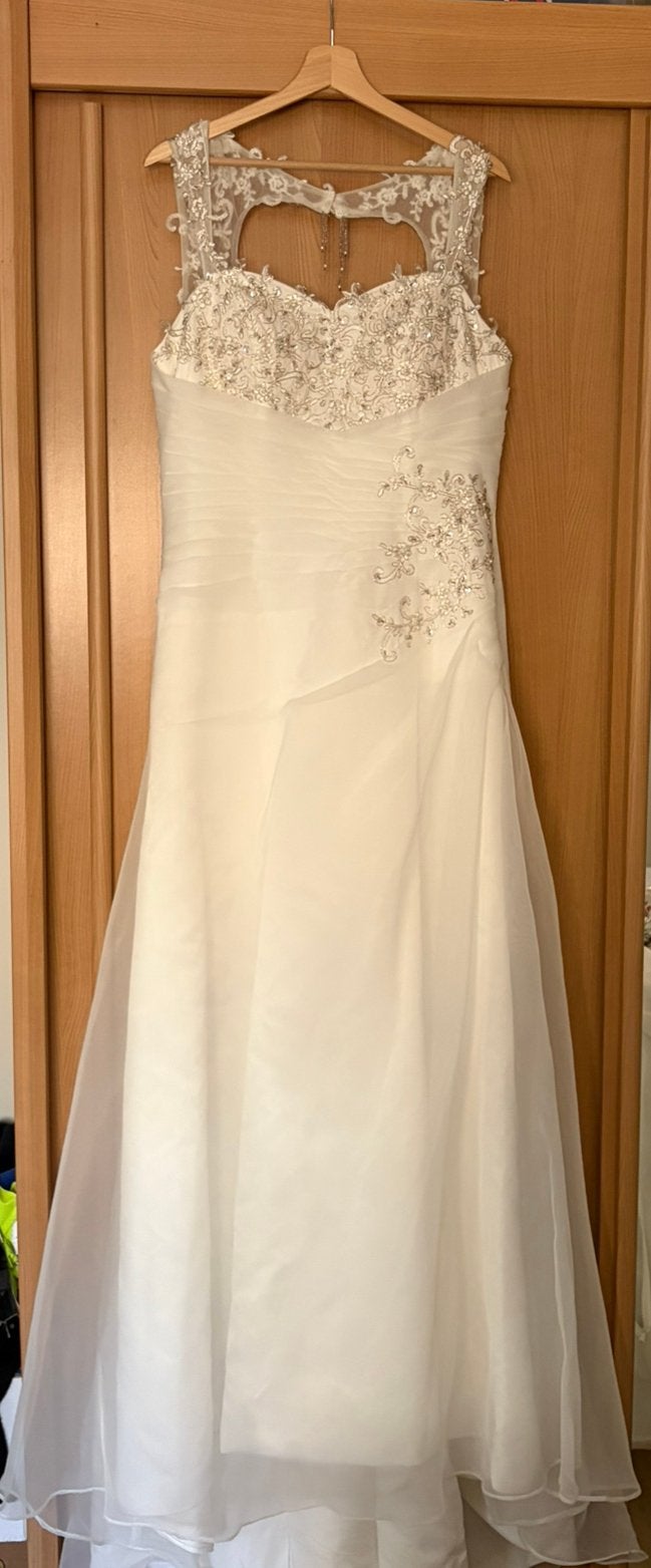 Trouwjurk maat 42-44, Kleding | Dames, Trouwkleding en Trouwaccessoires, Ophalen, Zo goed als nieuw, Trouwjurk
