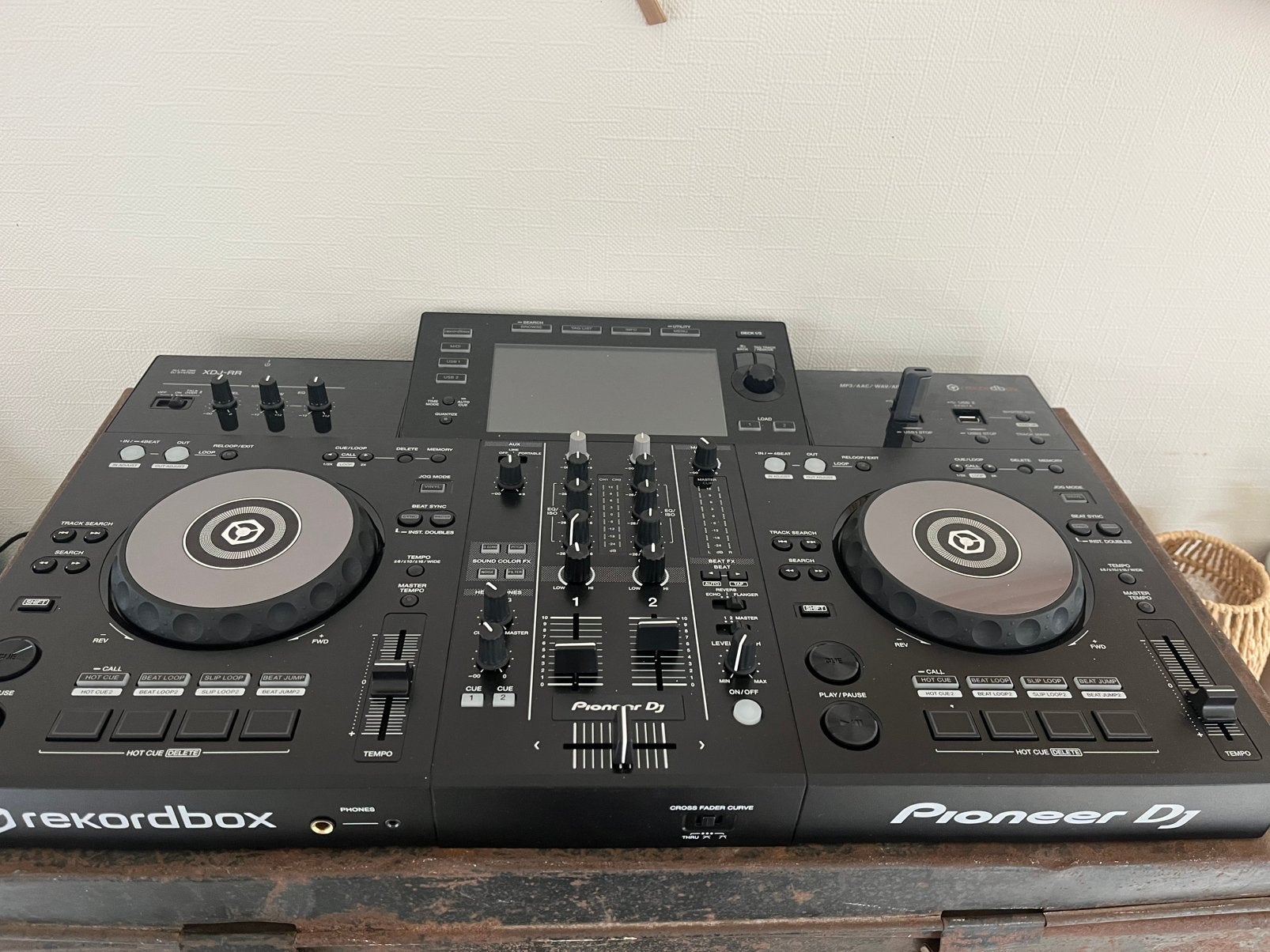 XDJ RR met decksaver, boxen en koptelefoon, Muziek en Instrumenten, Ophalen, Zo goed als nieuw, Pioneer