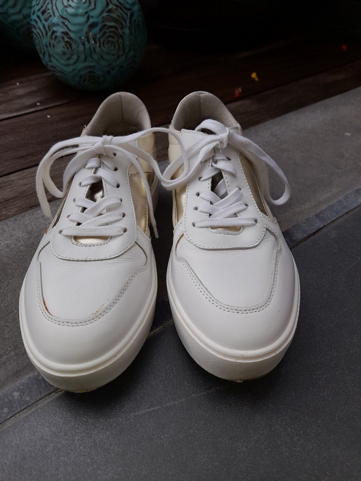 Prêtes pour une seconde vie, baskets Tamaris blanches taille, Tamaris, Sneakers et Baskets, Enlèvement, Porté
