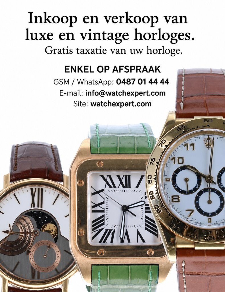 Inkoop merkhorloges: Rolex, Patek Philippe, Cartier..., Handtassen en Accessoires, Horloges | Heren, Ophalen, Rolex