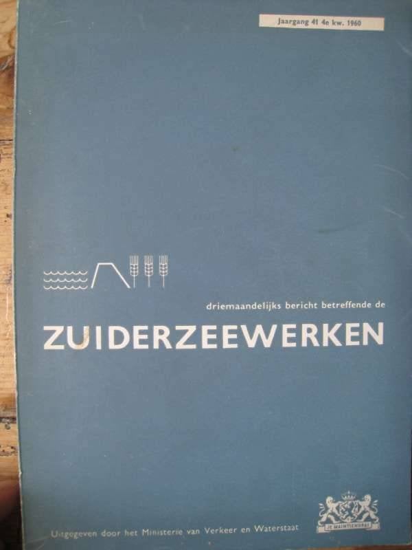 Zuiderzeewerken, Jaargang 41, 4e kw. 1960, Boeken, Geschiedenis | Stad en Regio, Ophalen