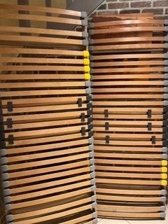 sommier, 90 cm, Comme neuf, Enlèvement, Sommier