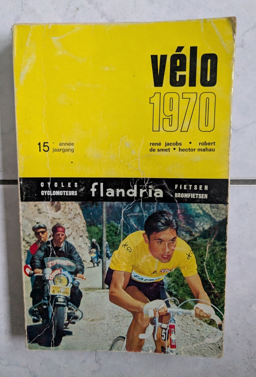 Livre Vélo 1970, Enlèvement ou Envoi, Utilisé, Course à pied et Cyclisme