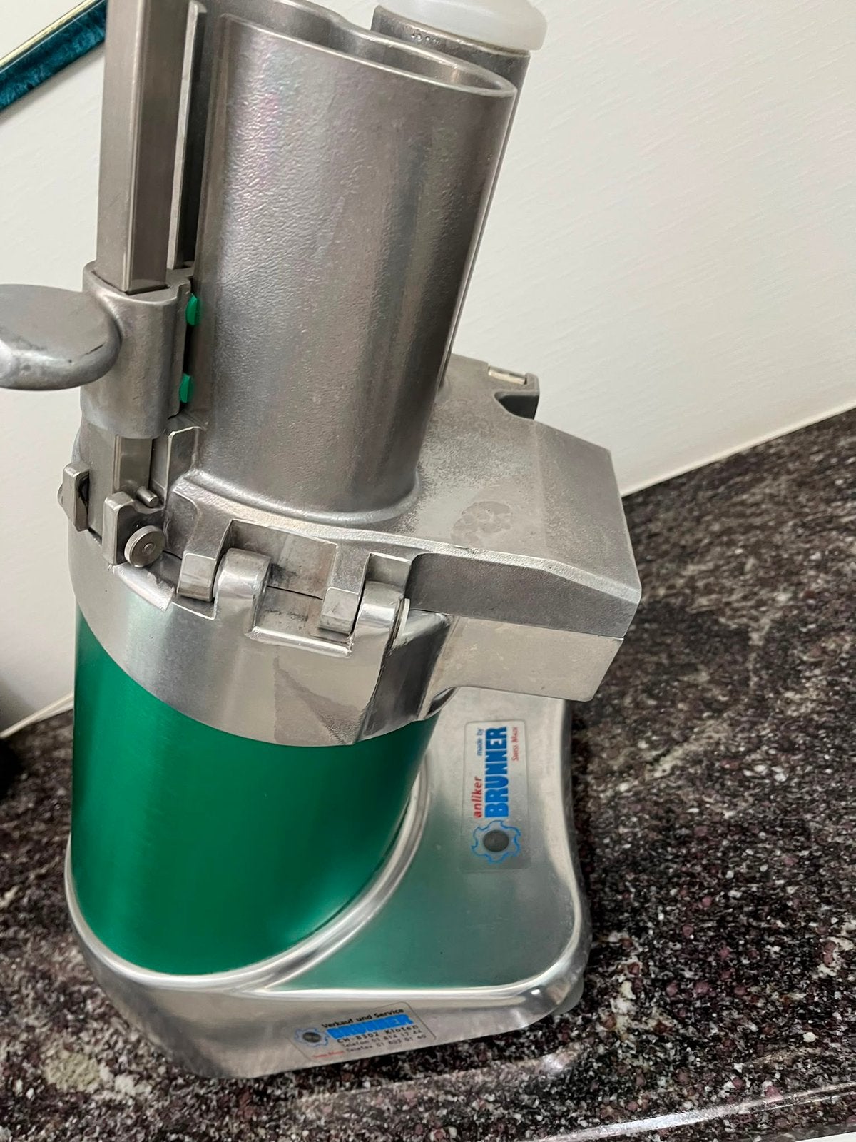 Brunner anliker GSM 5 star groentensnijmachine, Elektronische apparatuur, 4 liter of meer, Ophalen, Gebruikt